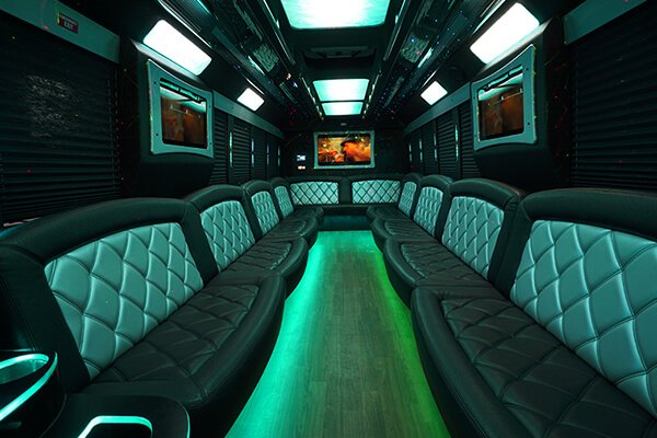 limo buses for 34 passengers